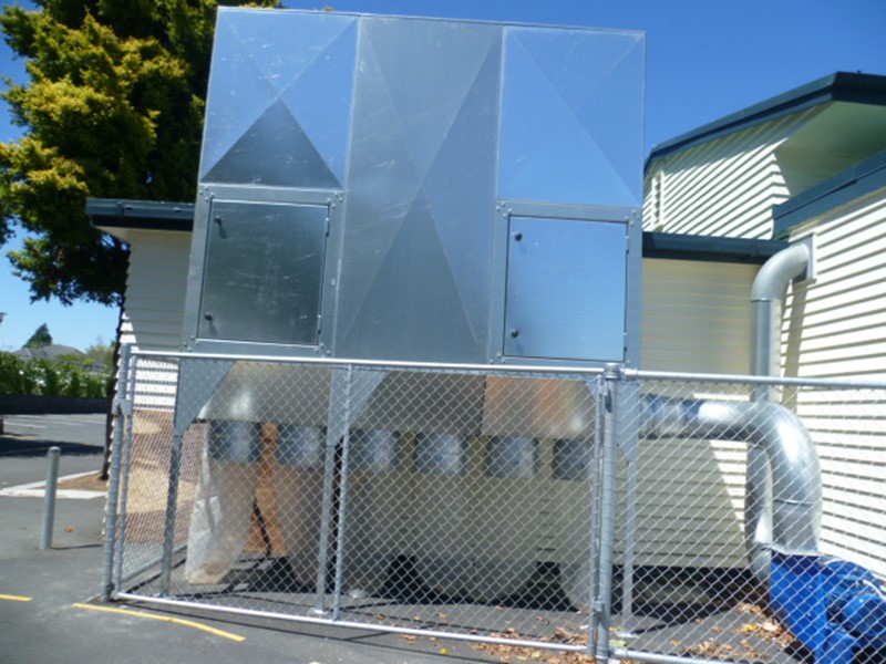 School dust filtration at low cost!