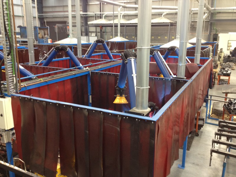 Best welding extraction in new premises