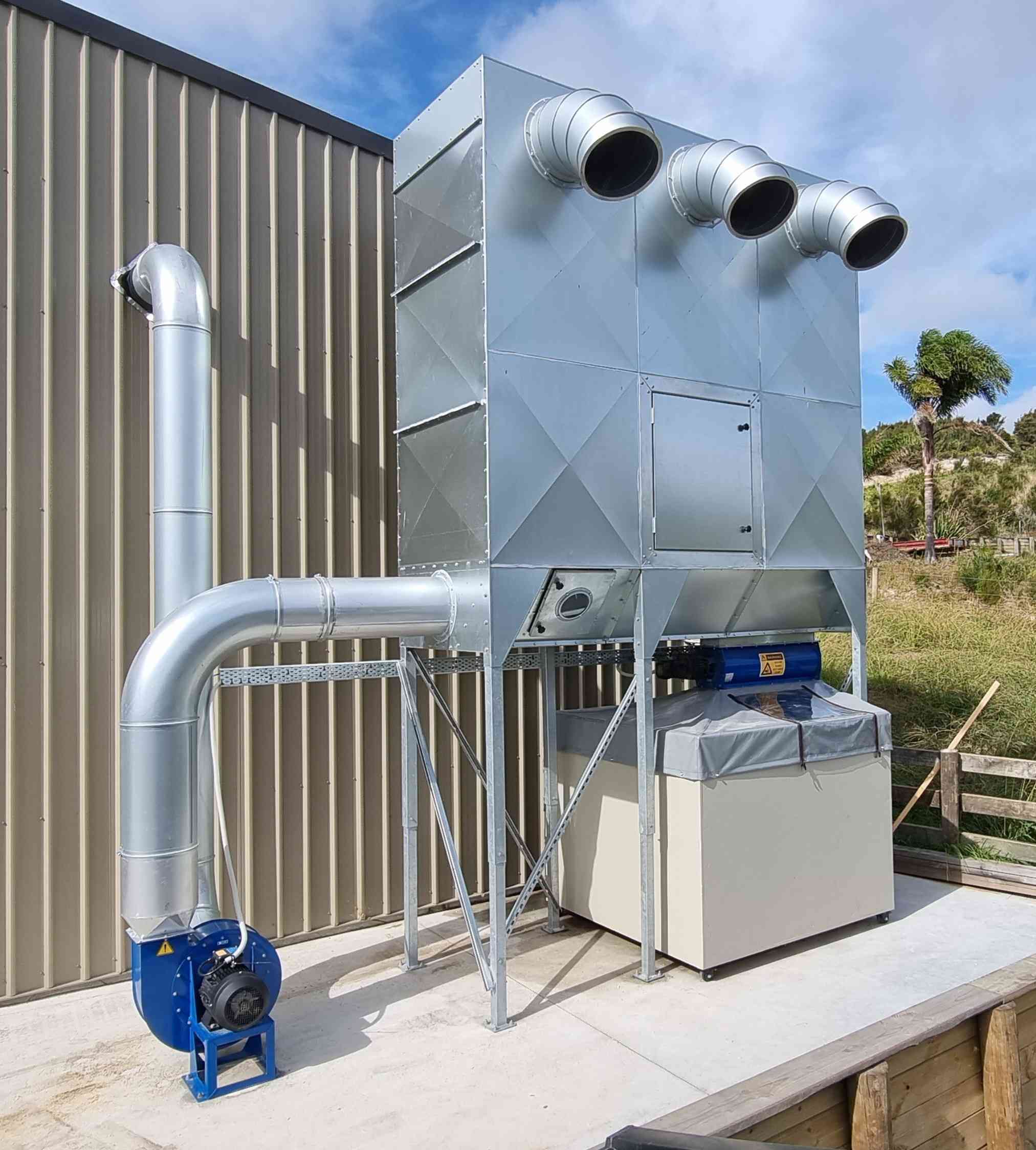 Most Joineries will require a Central Dust Extraction System, placed safely outside, to remain compliant and  ensure a clean working environment for their staff